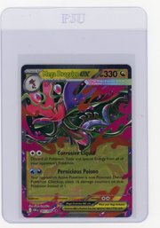 2026 Pokemon Mega Evolution Chaos Rising Mega Dragalge Ex Holo Pokemon Card