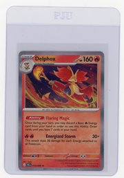 2026 Pokemon Mega Evolution Chaos Rising Delphox Holo Pokemon Card