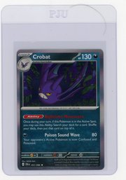 2026 Pokemon Mega Evolution Chaos Rising Crobat Holo Pokemon Card