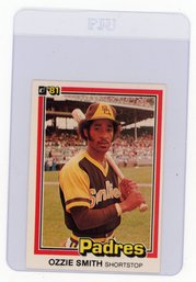 1981 Donruss Ozzie Smith Baseball Card