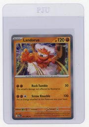2026 Pokemon Mega Evolution Perfect Order Landorus Holo Pokemon Card