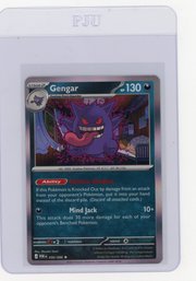 2026 Pokemon Mega Evolution Perfect Order Gengar Holo Pokemon Card