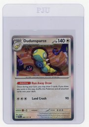 2025 Pokemon Scarlet & Violet Prismatic Evolutions Dudunsparce Holo Pokemon Card