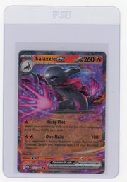 2026 Pokemon Mega Evolution Perfect Order Salazzle Ex Holo Pokemon Card