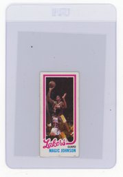 Magic Johnson Rookie Card 1980 Topps Basketball Card