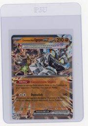 2025 Pokemon Scarlet & Violet Prismatic Evolutions Cornerstone Mask Ogerpon Ex Holo Pokemon Card