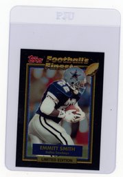 1992 Topps Finest Emmitt Smith Football Card
