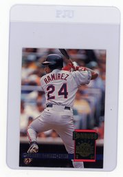 Manny Ramirez Rookie Card 1994 Donruss Rated Rookie Baseball Card