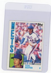 1984 Topps Tom Seaver Baseball Card