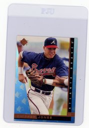 1997 Upper Deck SP Chipper Jones Baseball Card
