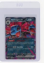 2025 Pokemon Scarlet & Violet White Flare Hydreigon EX Holo Pokemon Card