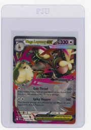 2025 Pokemon Scarlet & Violet Phantasmal Flames Mega Lopunny EX Holo Pokemon Card