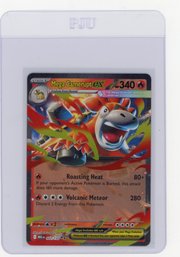 2025 Pokemon Mega Evolution Mega Camerupt EX Holo Pokemon Card