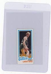 Larry Bird Rookie Card 1980 Topps Basketball Card