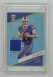 2024 Jersey Fusion Josh Allen Game Used Jersey Football Card