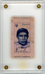 1911 S74 Silks Chief Meyers Silk Baseball Card