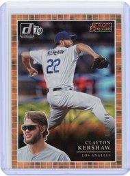 Clayton Kershaw Serial #’d Baseball Card