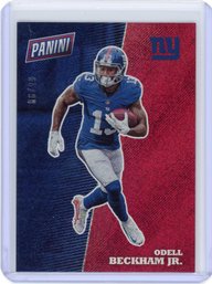 Odell Beckham Jr Serial Numbered Football Card