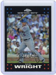David Wright Refractor Baseball Card