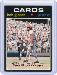 1971 Topps Bob Gibson Baseball Card