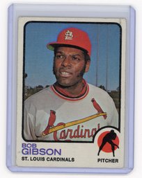 1973 Topps Bob Gibson Baseball Card