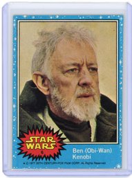 1977 Topps OBI-wan Kenobi Rookie Card Star Wars