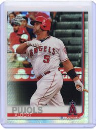 Albert Pujols Hyper Refractor Baseball Card