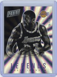 Magic Johnson Serial #’d Basketball Card