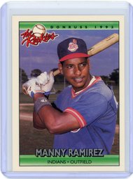 Manny Ramirez Baseball Rookie Card