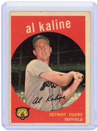 1959 Topps Baseball AL KALINE Baseball Card