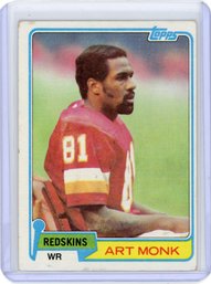 Art Monk Rookie Football Card