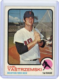 1973 Topps CARL YASTRZEMSKI Baseball Card