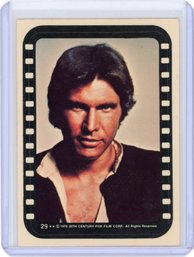 1977 Topps HAN SOLO Star Wars Rookie Card