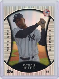 Derek Jeter Refractor Baseball Card