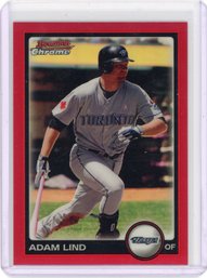 Adam Lind Rookie Refractor Red #d To 5 Ssp Baseball Card