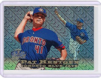 Pat Hentgen Flair Showcase Legacy Rookie Baseball Card