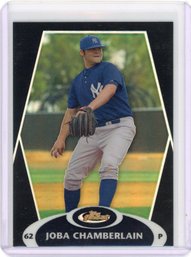 Joba Chamberlain Topps Finest Refractor Sp Baseball Card #’d