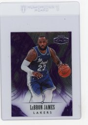 2020 Panini Chronicles Honors LeBron James Basketball Card