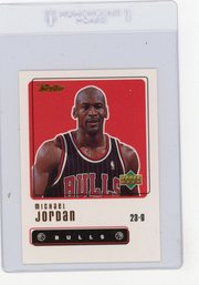 1998 Upper Deck Retro Michael Jordan Basketball Card