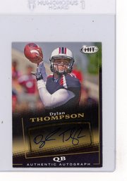Dylan Thompson Rookie Card 2015 Sage HIT Autograph Football Card