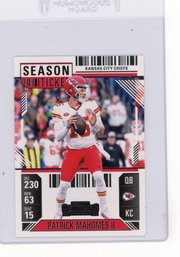 2024 Panini Contenders Patrick Mahomes II Season Ticket Football Card