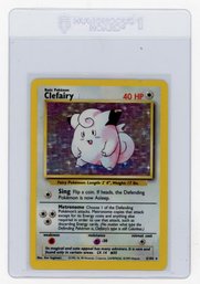 1999 Pokemon Clefairy Holo Pokemon Card