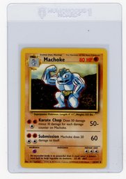 1999 Pokemon Machoke Pokemon Card
