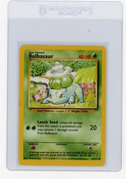1999 Pokemon Bulbasaur Pokemon Card