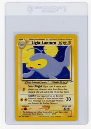 2002 Pokemon Neo Destiny Light Lanturn Pokemon Card