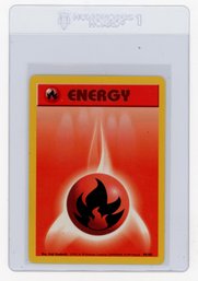 1999 Pokemon Fire Energy Pokemon Card