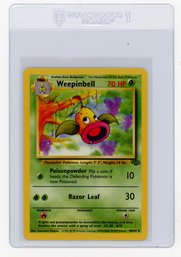 1999 Pokemon Jungle Weepinbell Pokemon Card