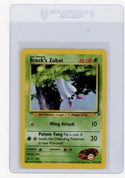 2000 Pokemon Gym Challenge Brock’s Zubat Pokemon Card
