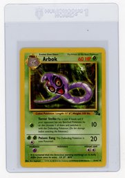 1999 Pokemon Fossil Arbok Pokemon Card