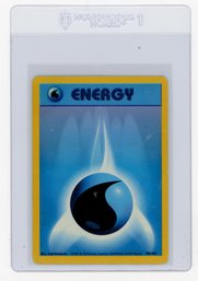 1999 Pokemon Water Energy Pokemon Card